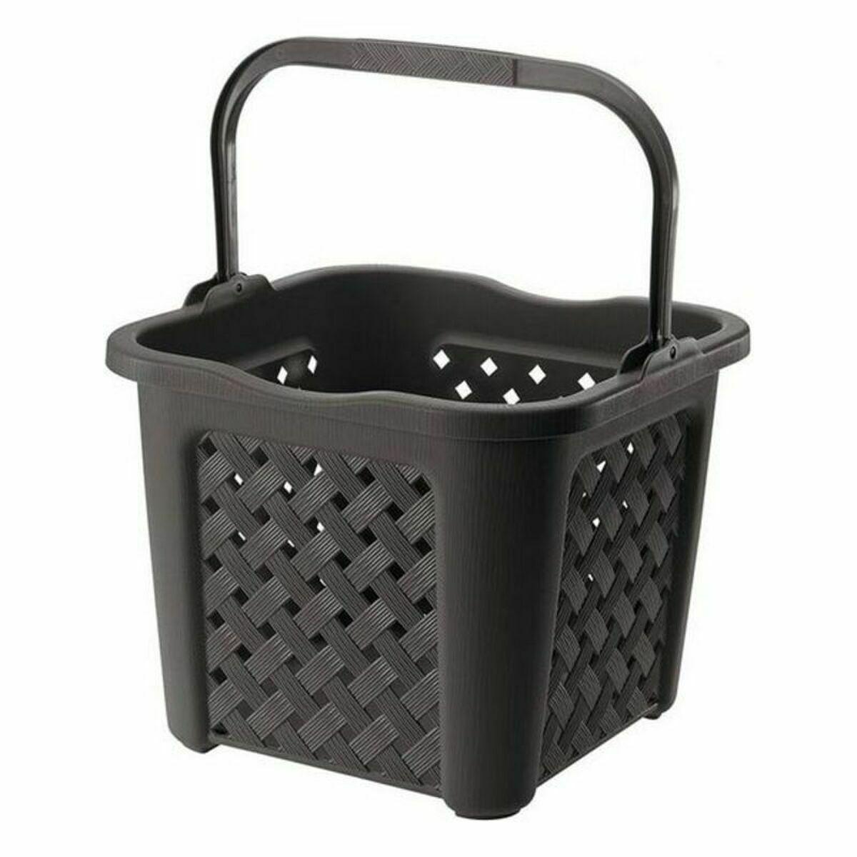 Cesto para la Ropa Sucia Tontarelli Arianna 25 L Wengue 38 x 38 x 31,5 cm