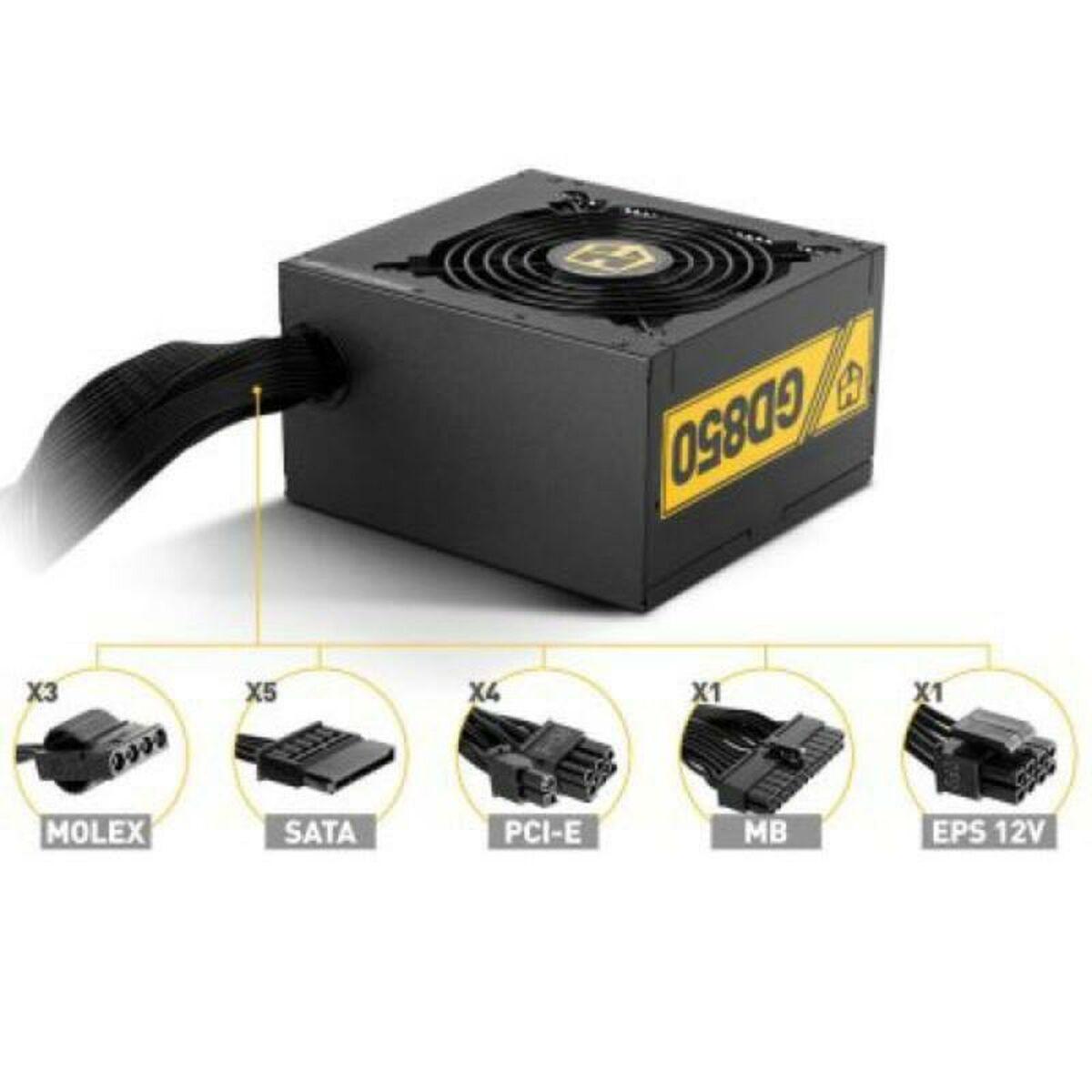 Fuente de Alimentación Nox NXHUMMER850GD ATX 850W 80 Plus Bronze 850 W ATX 80 Plus Gold