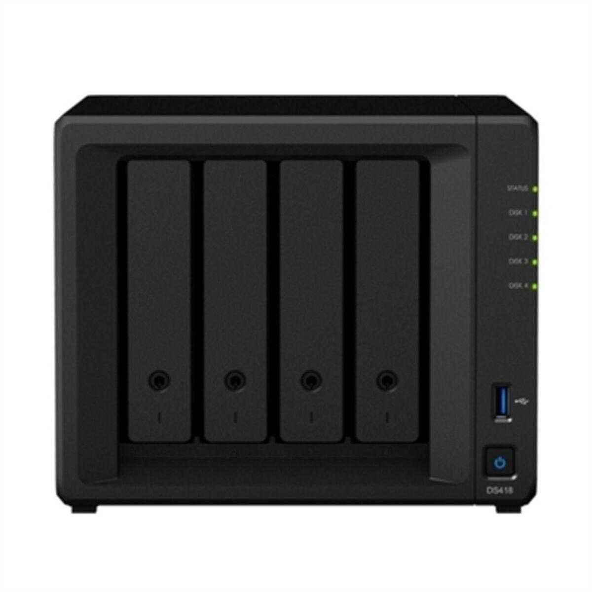 Almacenamiento en Red NAS Synology DS418 Realtek RTD1296 2 GB DDR4 21 dB 48 TB