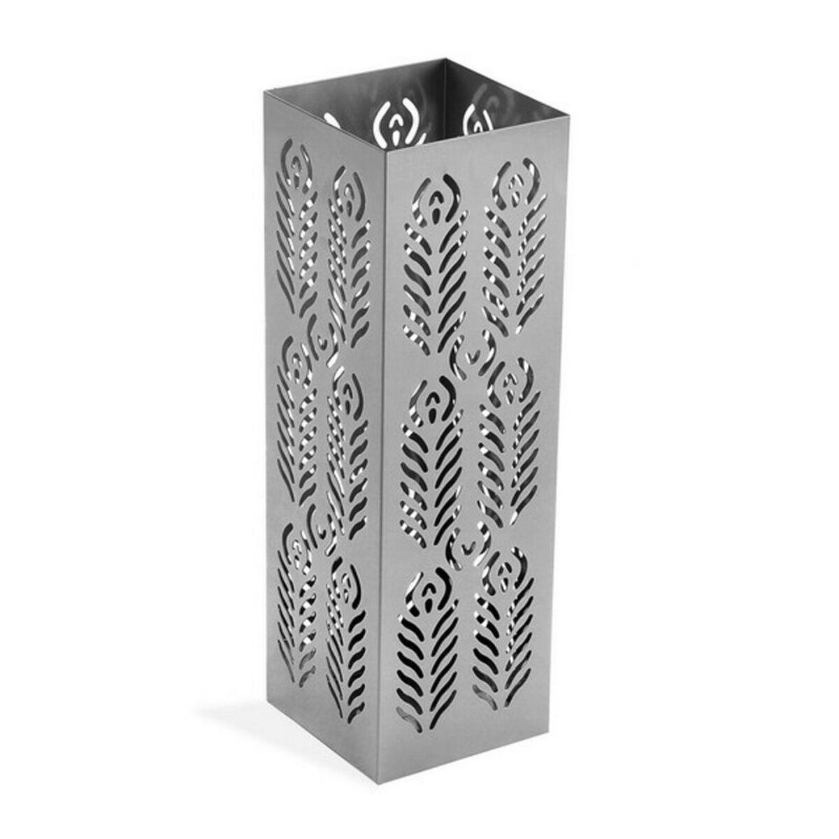 Paragüero Hojas Metal Hierro (15,5 x 49 x 15,5 cm)