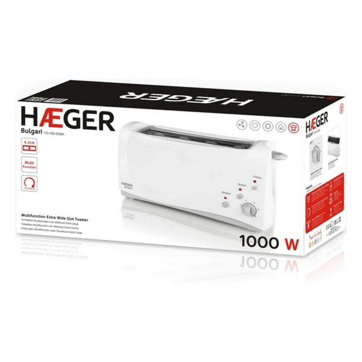 Tostadora Haeger Bulgari Multifunción 1000 W