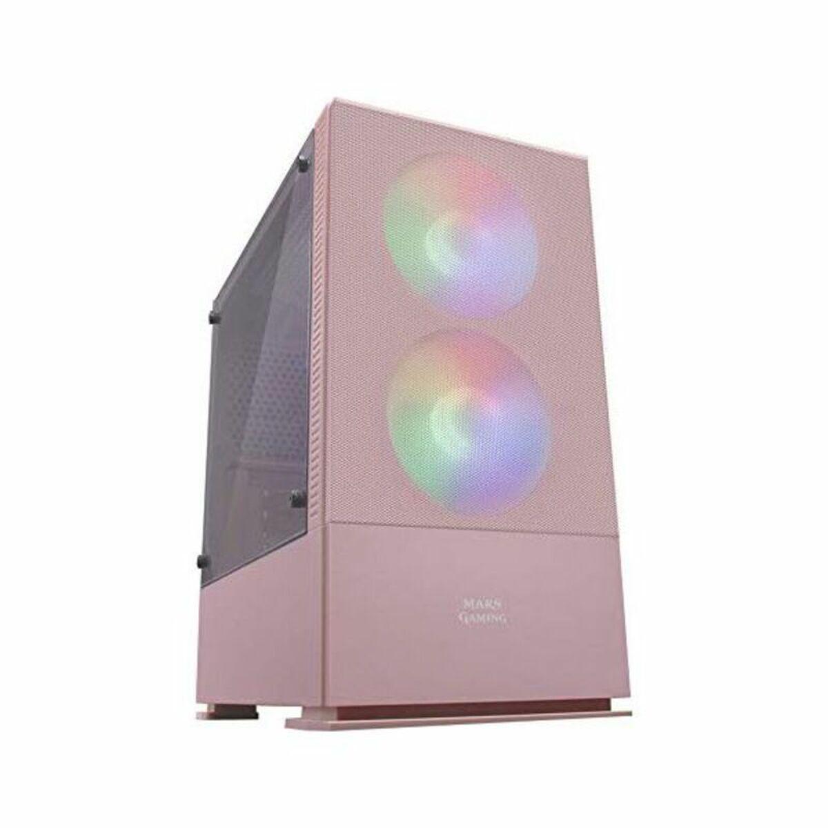 Caja Semitorre ATX/mATX Mars Gaming LED RGB LED RGB Micro ATX