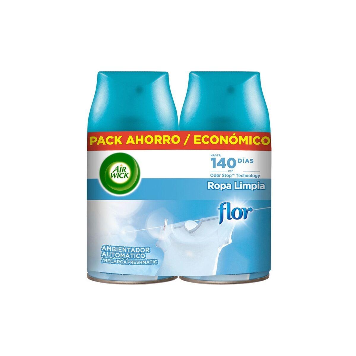Ambientador Air Wick Ropa Limpia (2 pcs)