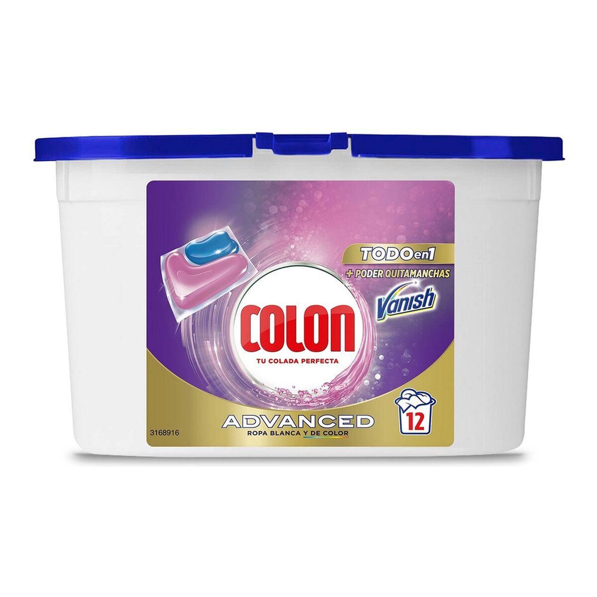 Detergente Colon Vanish Advanced (12 uds)