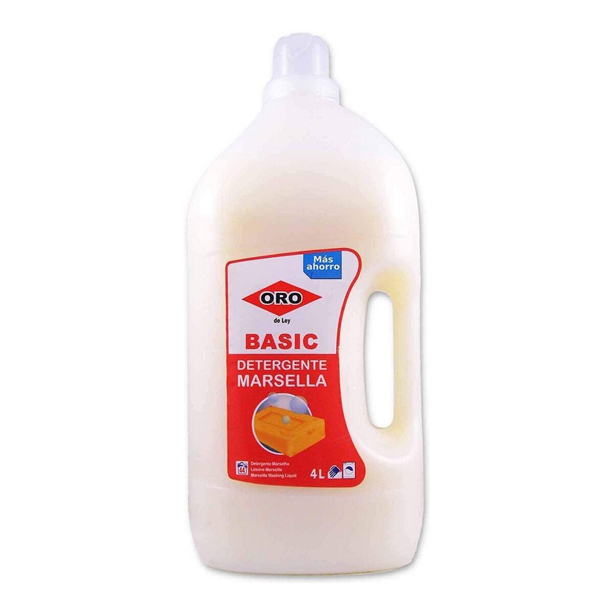 Detergente líquido Oro Basic Jabón de Marsella (4 L)