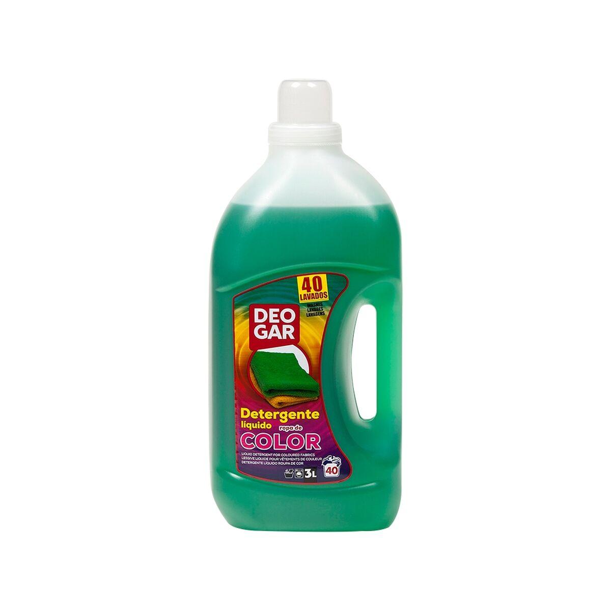 Detergente líquido Deogar Color (3 L)