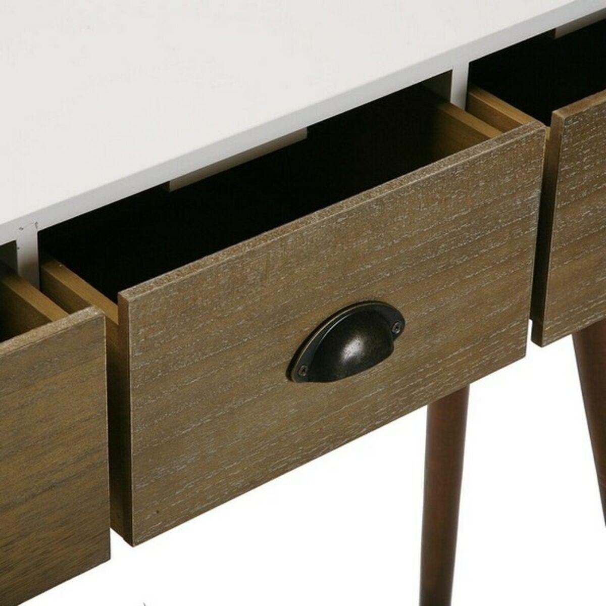 Recibidor con 3 Cajones Versa 30 x 80,5 x 90 cm 0,3 x 0,805 x 0,9 cm Blanco