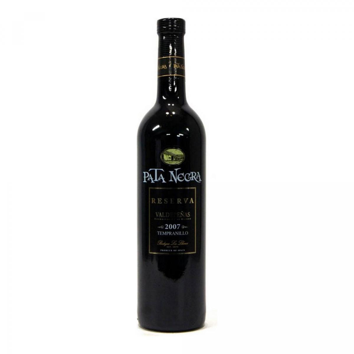 Vino Tinto Pata Negra Reserva 2013 (75 cl)