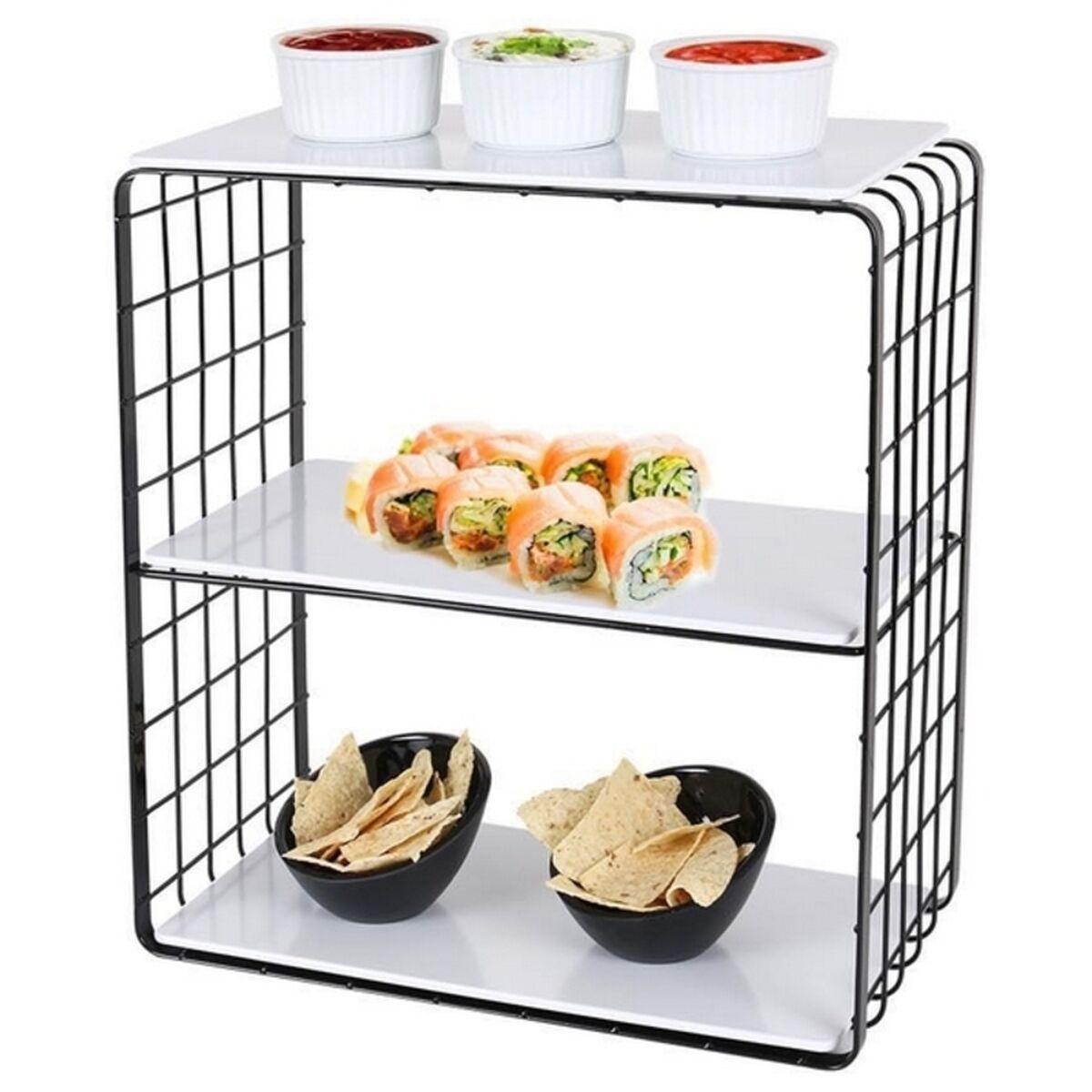 Organizador Multiusos Inde Negro 37 x 34 x 18 cm Para colgar