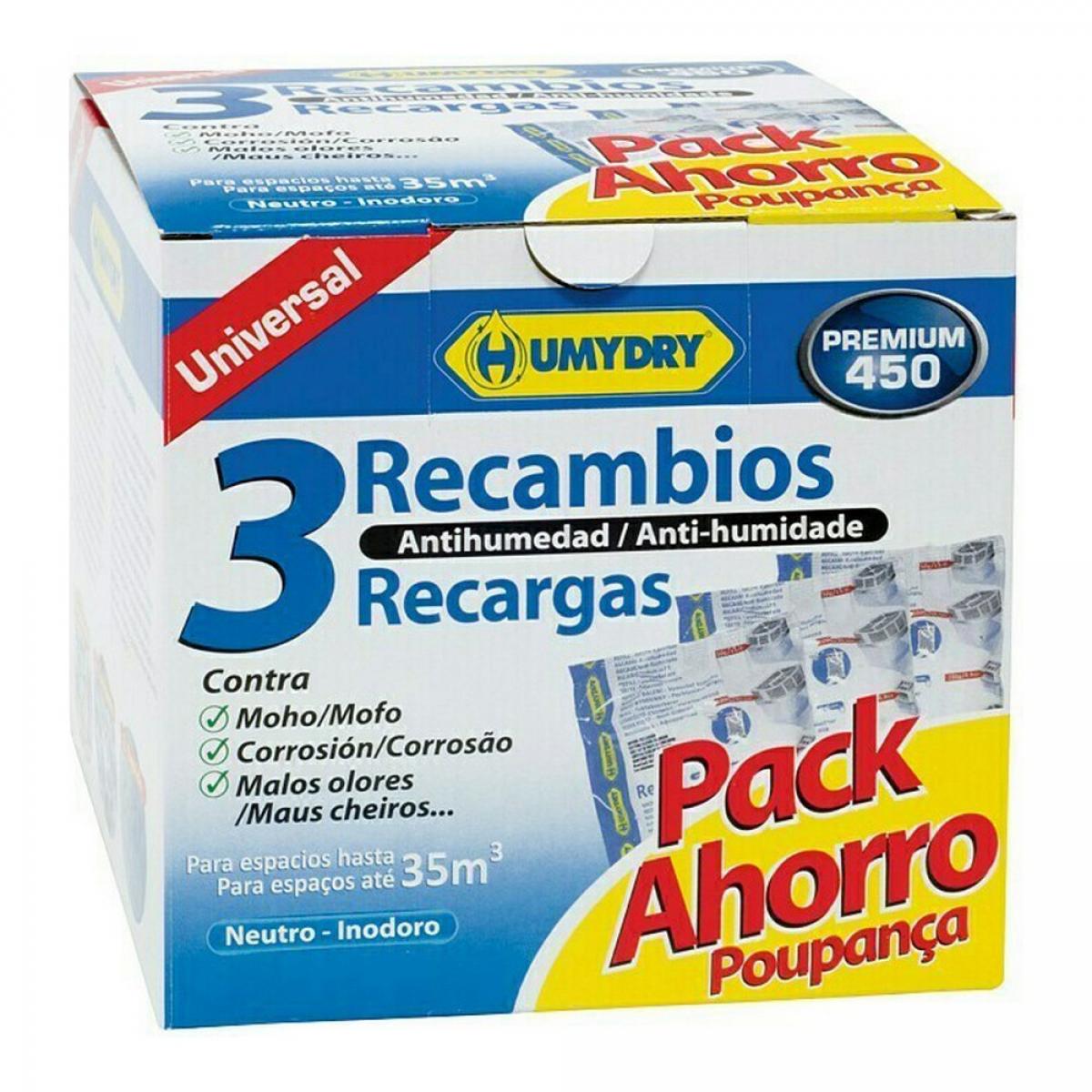 Recambio Humydry Antihumedad (3 uds)