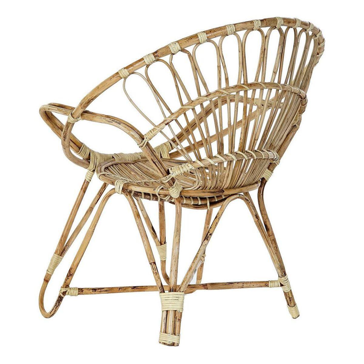 Sillón de jardín DKD Home Decor Natural 77 x 58 x 85 cm