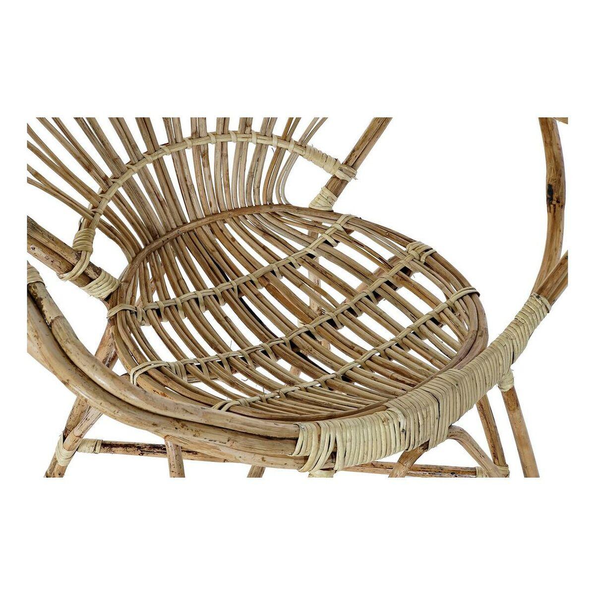Sillón de jardín DKD Home Decor Natural 77 x 58 x 85 cm