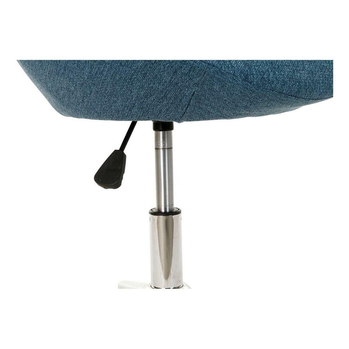 Silla DKD Home Decor Azul Multicolor 66 x 61 x 89 cm