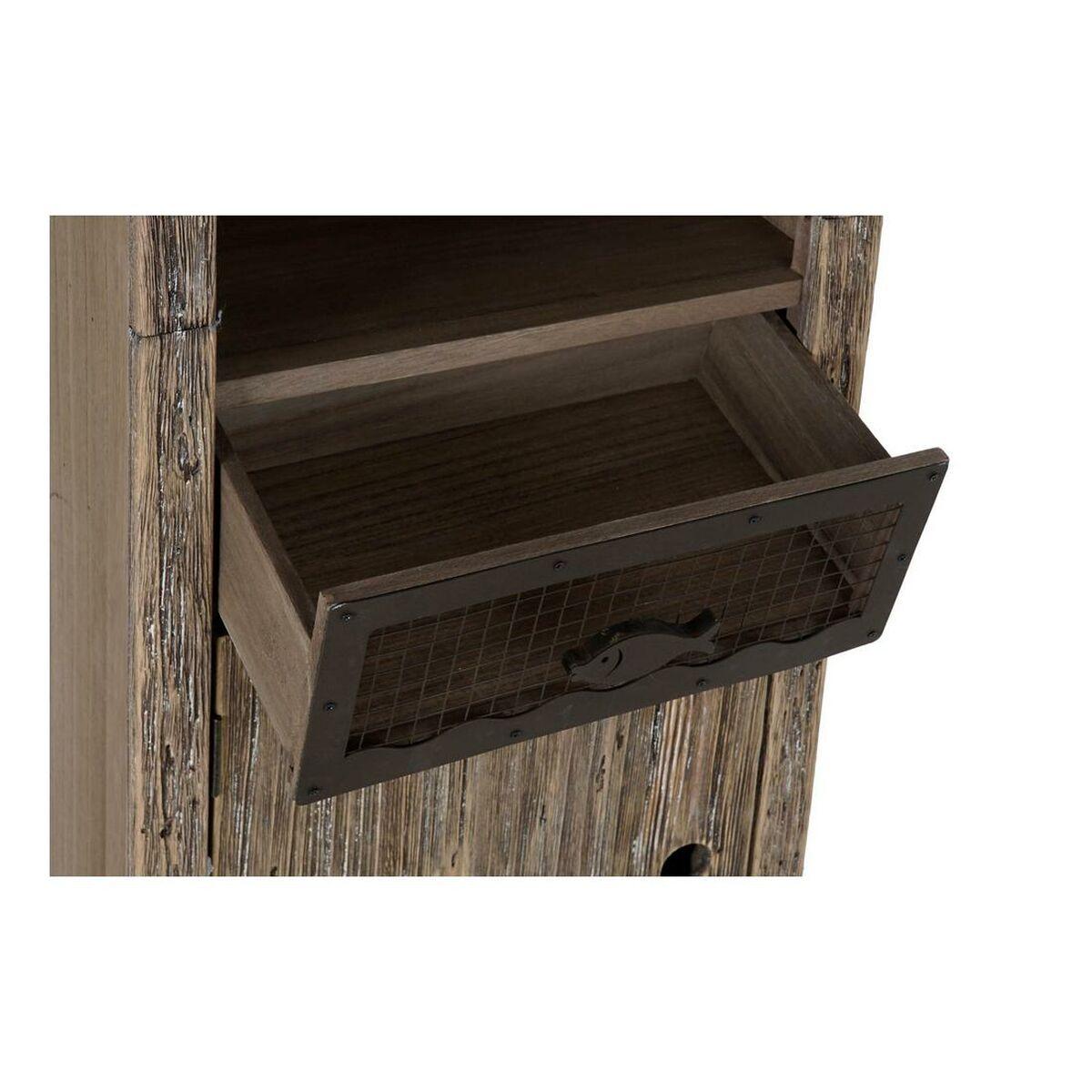 Estantería DKD Home Decor Abeto Natural (39 x 22,5 x 170 cm)