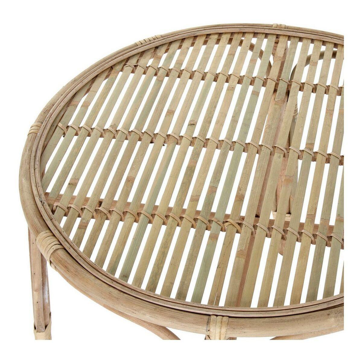 Mesa Auxiliar DKD Home Decor Bambú (2 pcs)