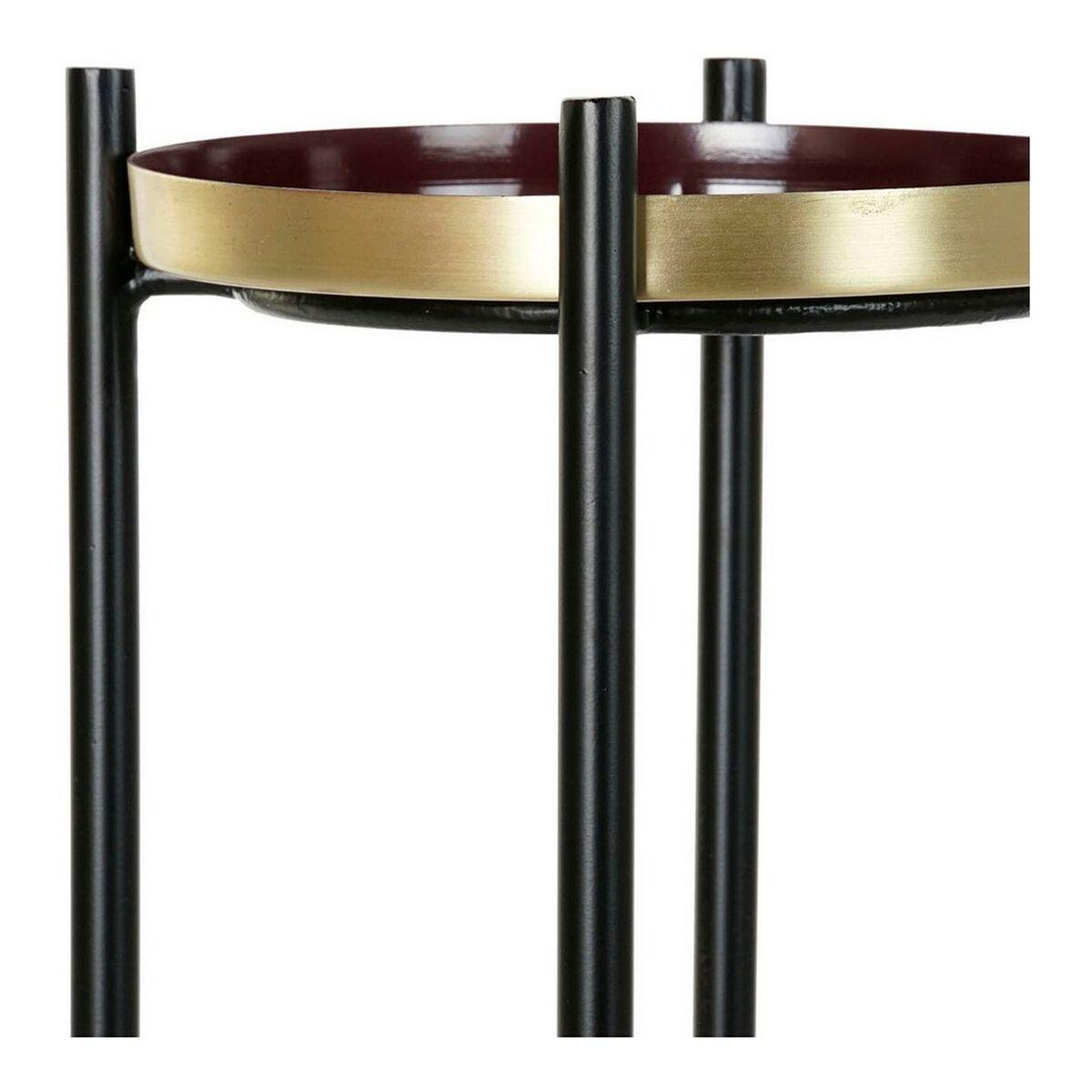 Mesa Auxiliar DKD Home Decor Hierro (27 x 27 x 65 cm)