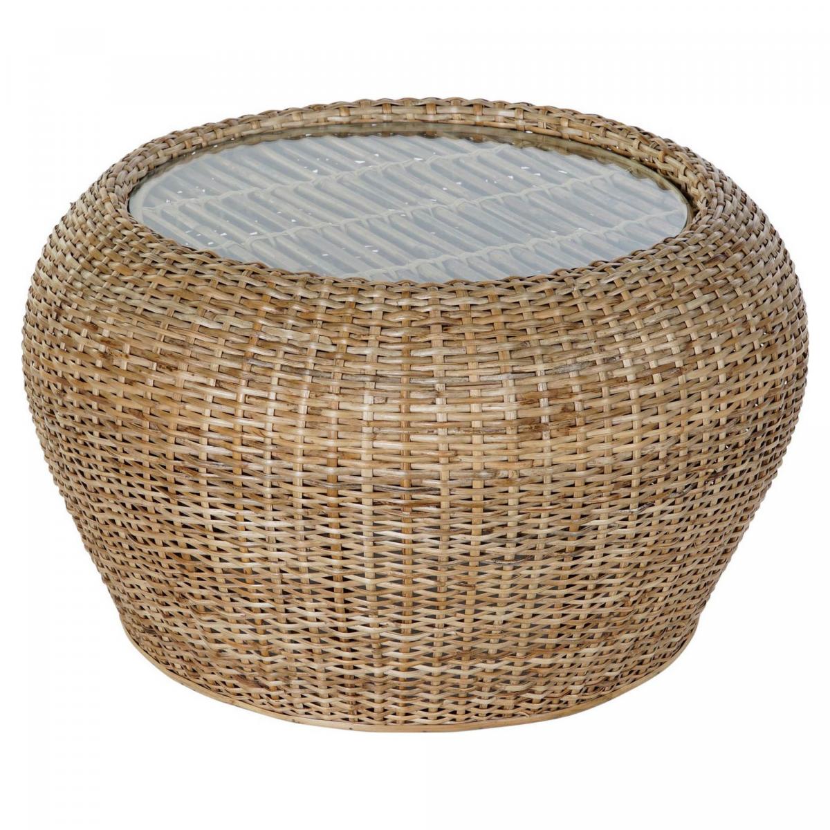 Mesa auxiliar DKD Home Decor 8424001825165 82 x 82 x 48 cm Cristal Natural Aluminio