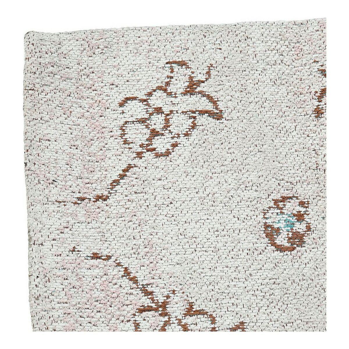Alfombra DKD Home Decor Beige Poliéster Algodón (200 x 290 x 1 cm)
