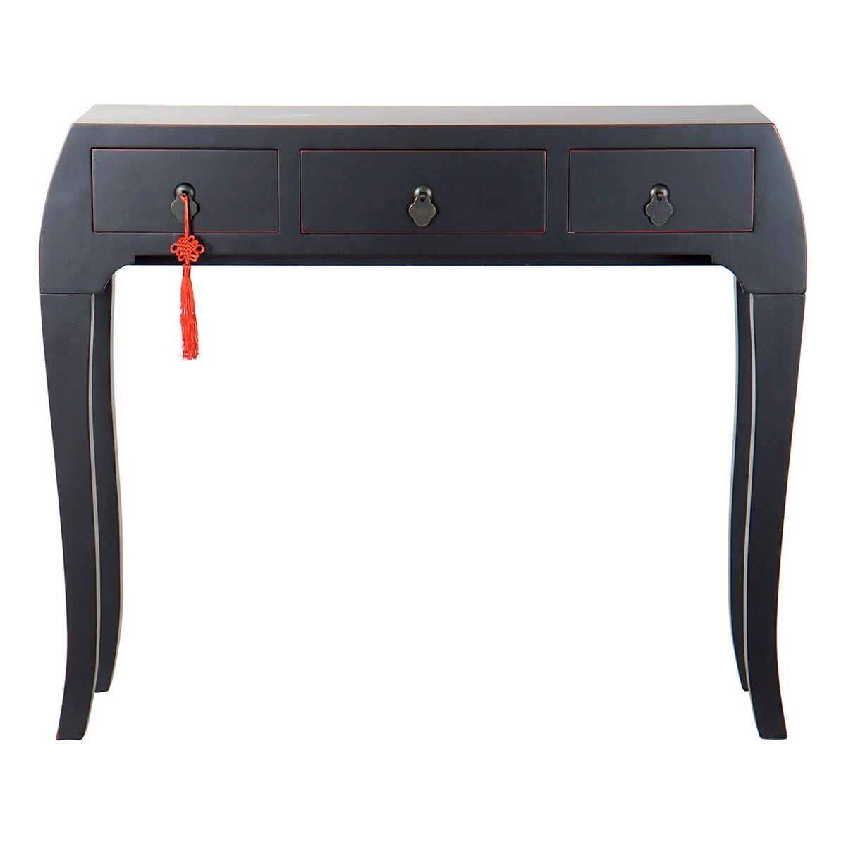 Recibidor con 3 Cajones DKD Home Decor Abeto Madera MDF (96 x 26 x 80 cm)