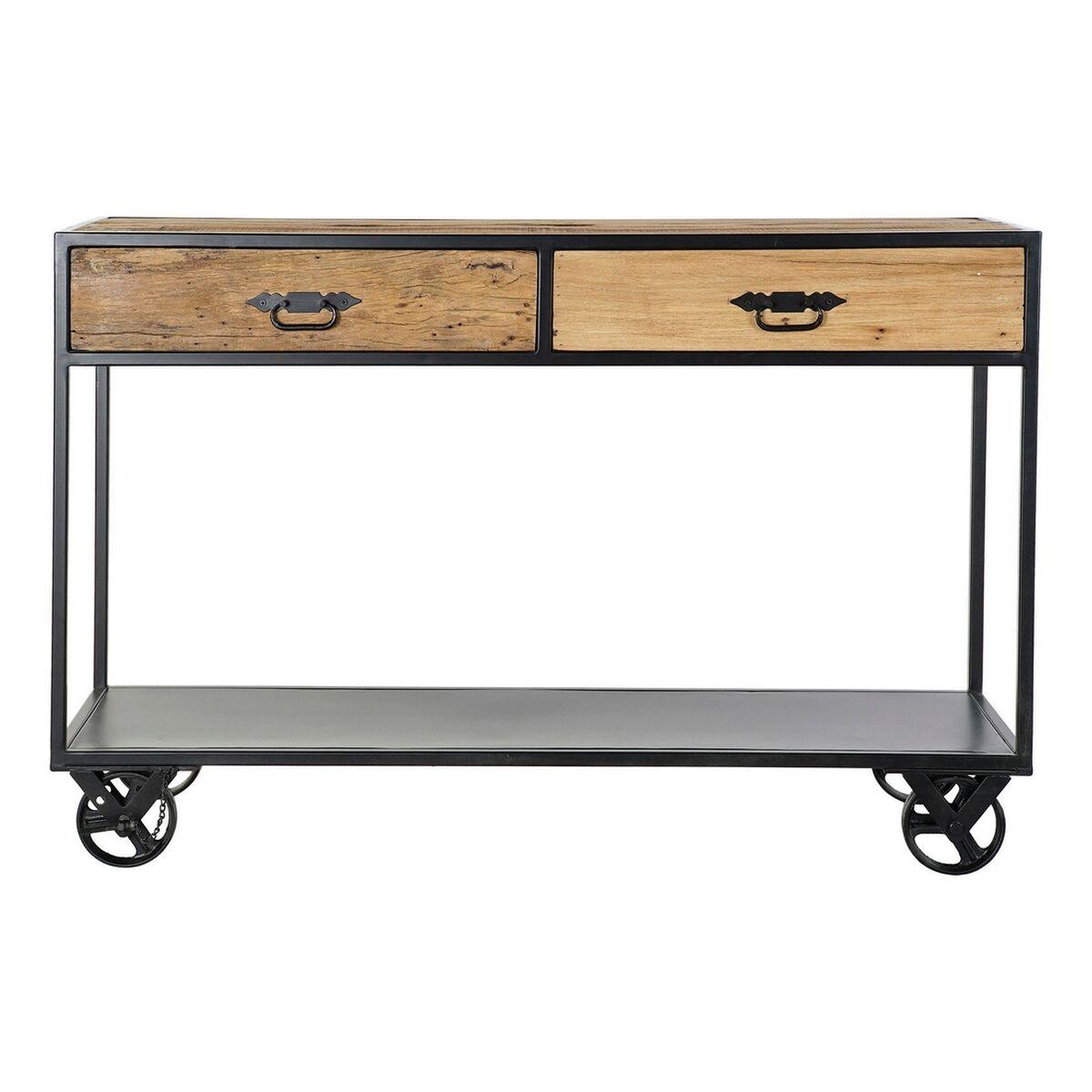 Consola DKD Home Decor Madera Metal (120 x 40 x 80 cm)