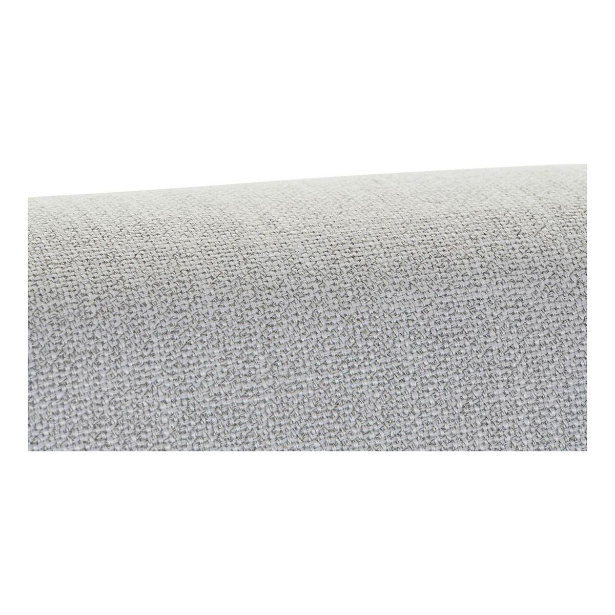 Mecedora DKD Home Decor Gris Natural Gris claro Lino Madera de caucho 66 x 88 x 78 cm