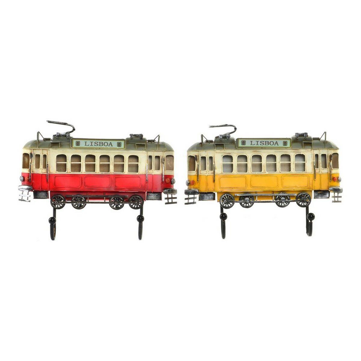 Perchero de Pared DKD Home Decor Lisboa Metal Vintage (31 x 23 x 5 cm) (2 pcs)