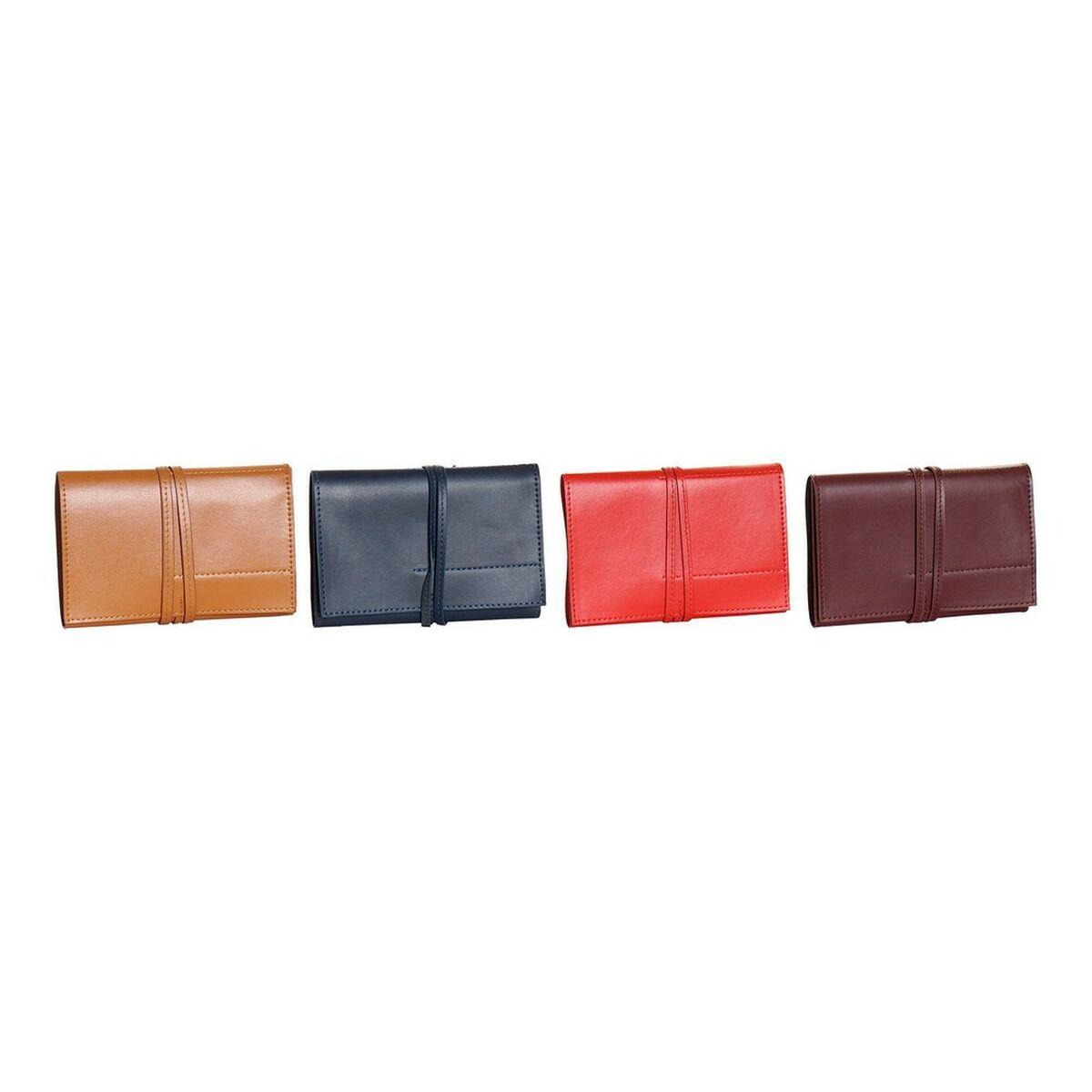 Organizador de Cables DKD Home Decor Negro Multicolor Camel Poliuretano 29,5 x 1 x 14 cm (4 Unidades)