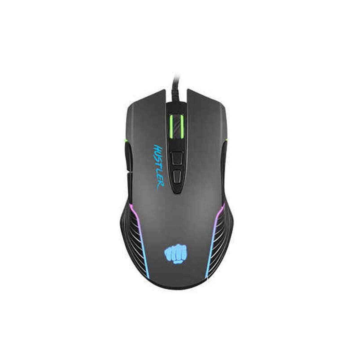 Ratón Gaming Fury NFU-1698 6400 DPI Negro