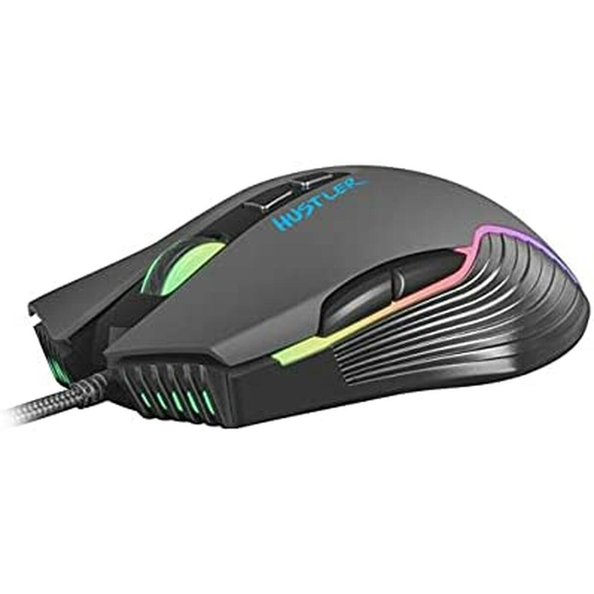 Ratón Gaming Fury NFU-1698 6400 DPI Negro