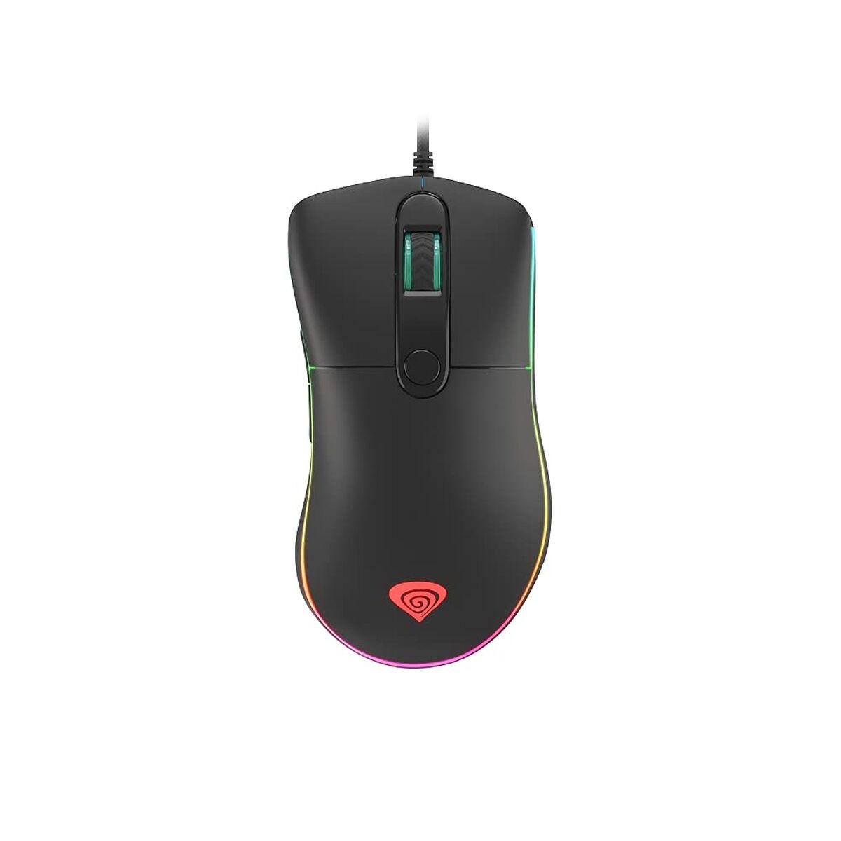 Ratón Gaming Genesis NMG-1640 Negro 8000 dpi