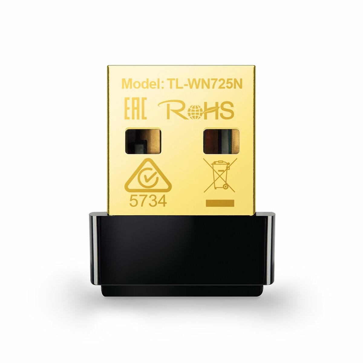 Adaptador de Red TP-Link N150 Nano WIFI 5 Ghz 150 Mbit/s Negro