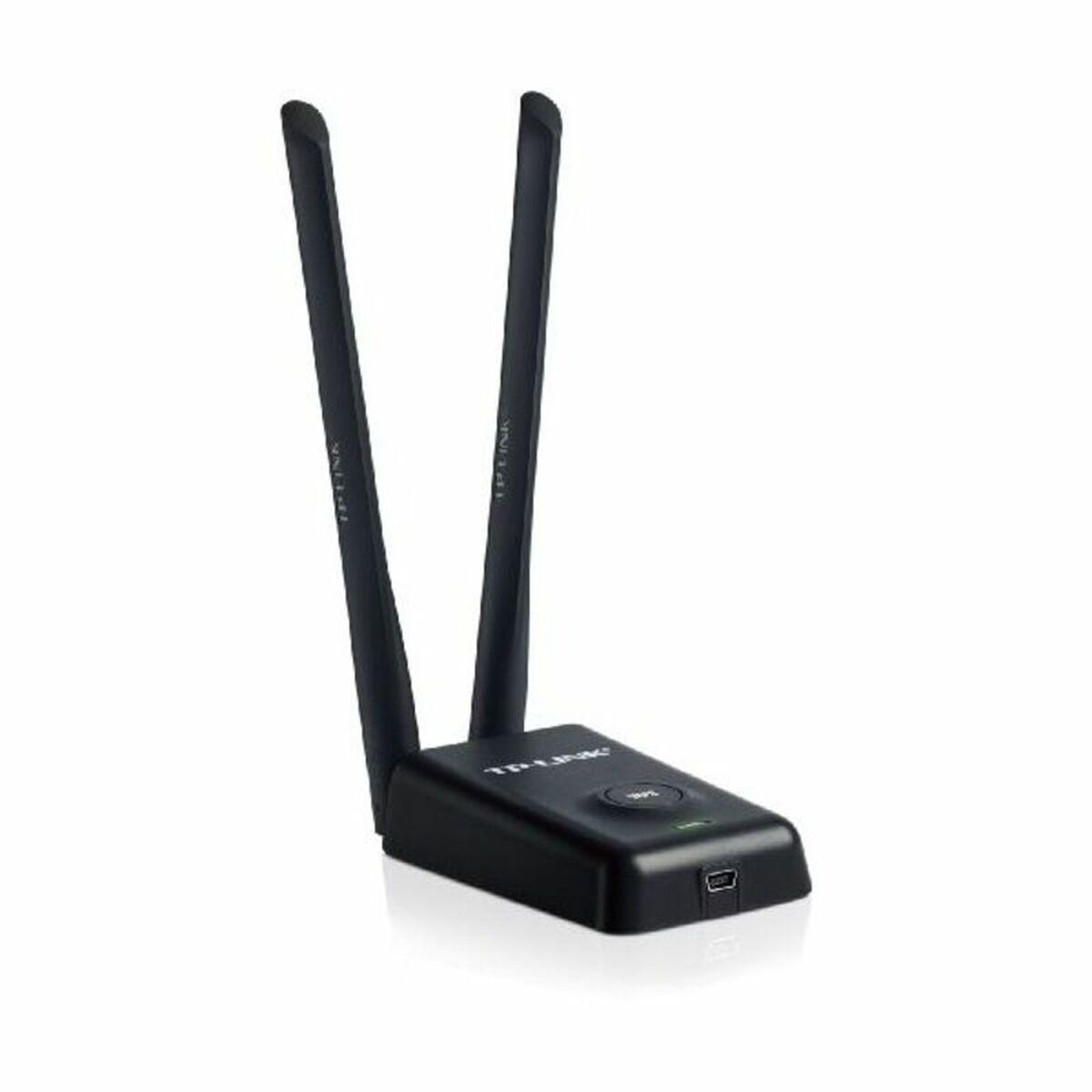 Adaptador de Red TP-Link TL-WN8200ND WiFi 300 Mbit/s Negro
