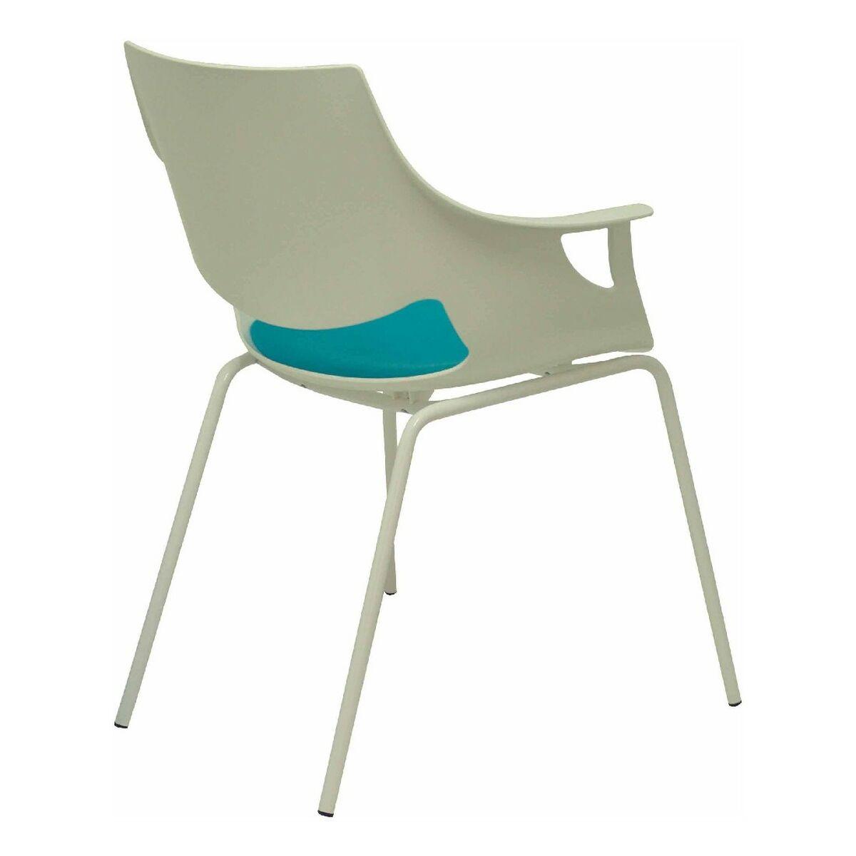 Silla de Recepción Saceruela Piqueras y Crespo 1 Azul Blanco