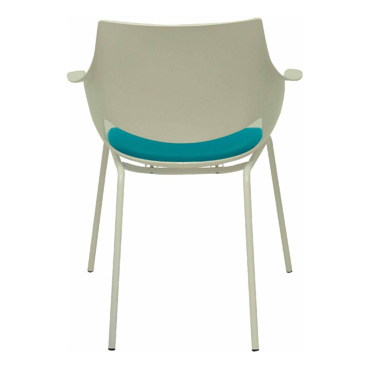 Silla de Recepción Saceruela Piqueras y Crespo 1 Azul Blanco