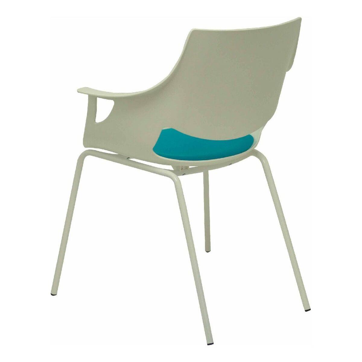 Silla de Recepción Saceruela Piqueras y Crespo 1 Azul Blanco