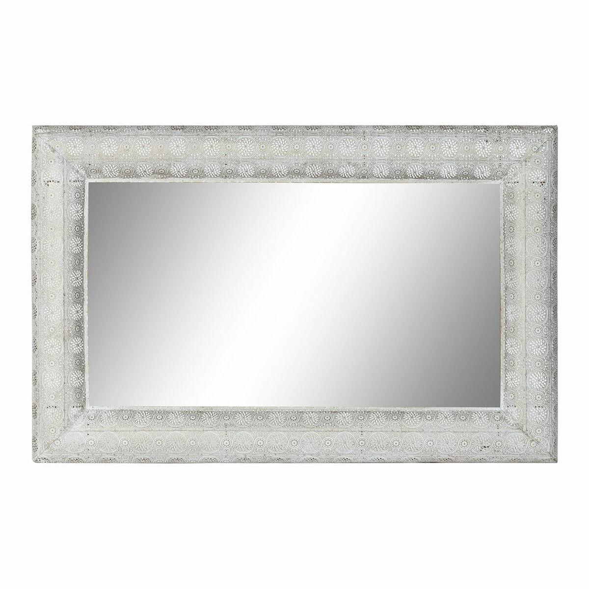 Espejo de pared DKD Home Decor Blanco Dorado Árabe 80 x 6 x 123 cm 80 x 8 x 123 cm