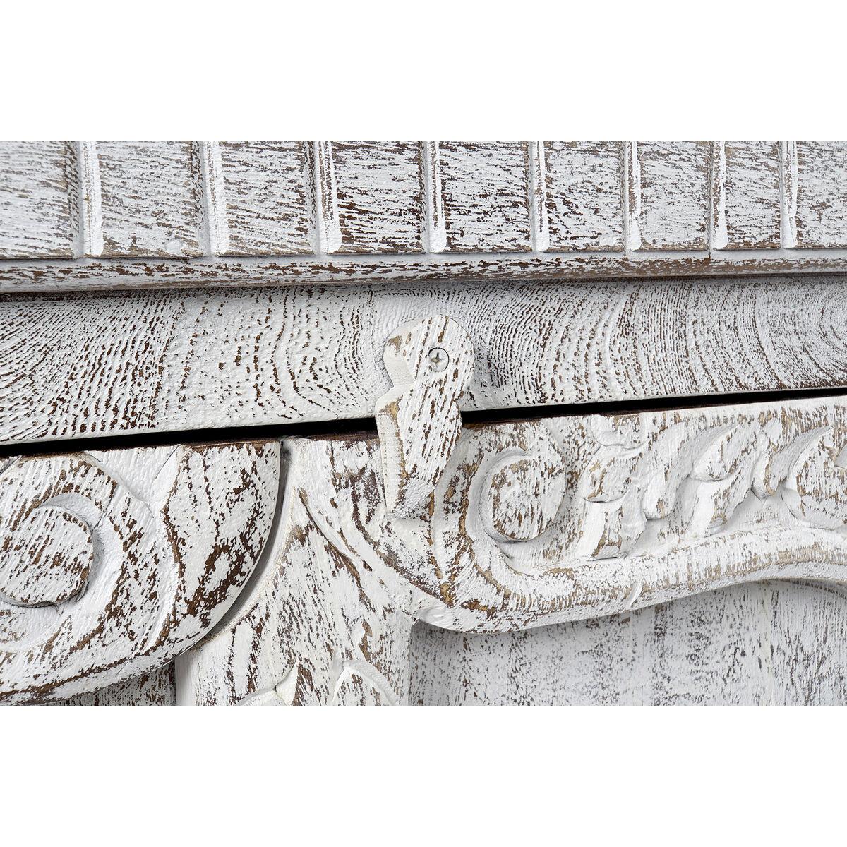 Cómoda DKD Home Decor 8424001858354 Metal Blanco Madera de mango Árabe 100 x 43 x 100 cm Decapé