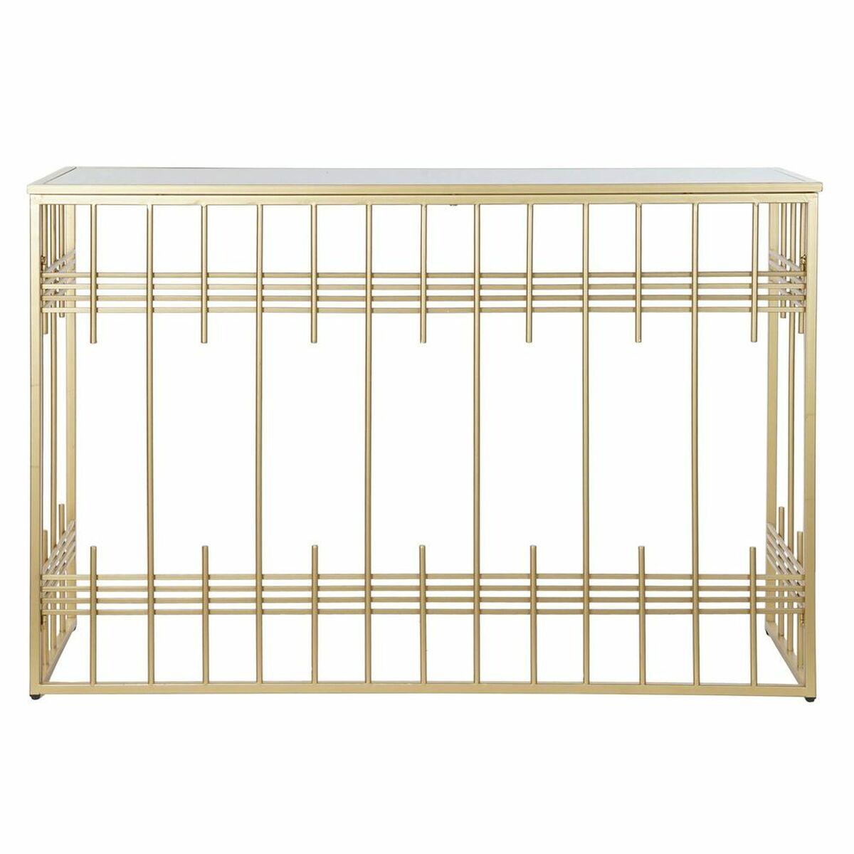 Recibidor DKD Home Decor Negro Dorado 120 x 40 x 81 cm