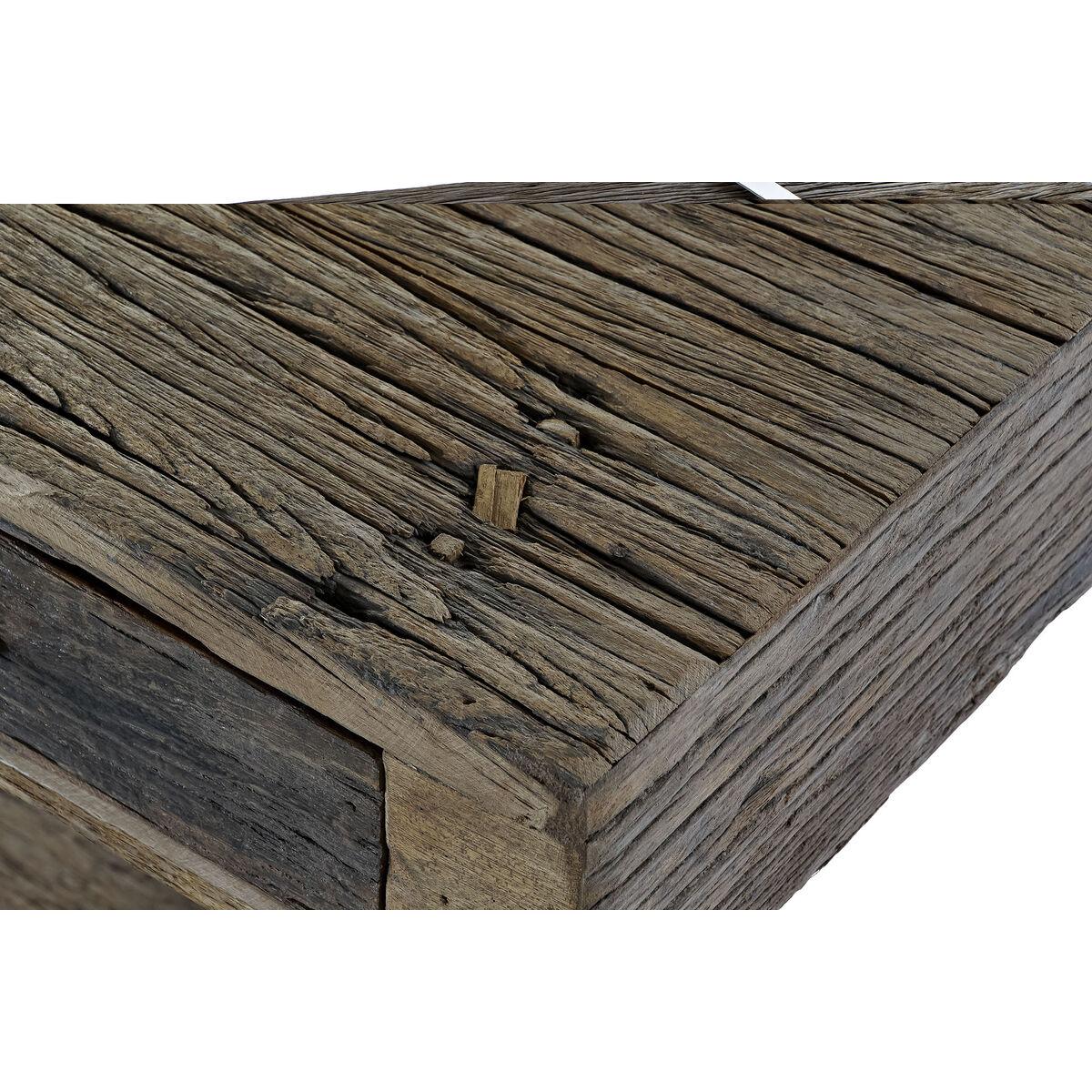 Recibidor DKD Home Decor Marrón Plateado 180 x 44 x 75 cm