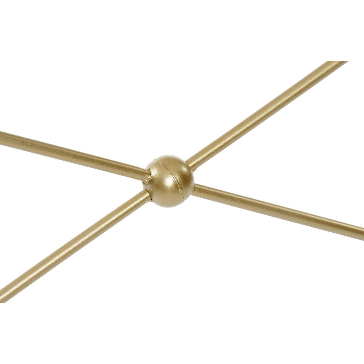 Consola DKD Home Decor Dorado Metal Mármol 119 x 33 x 80 cm