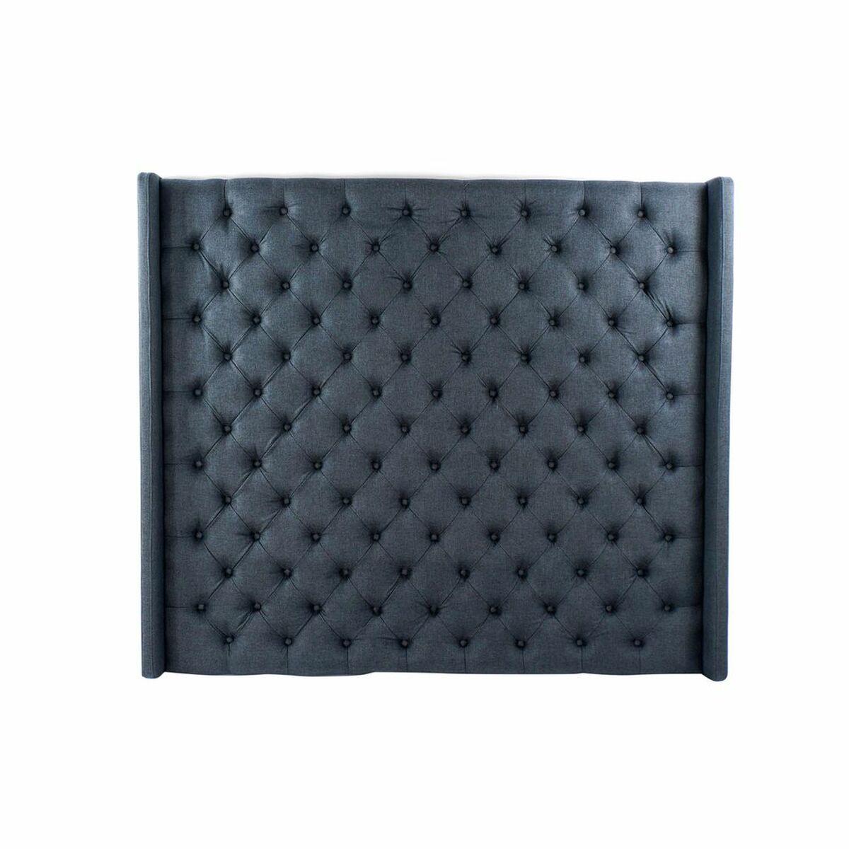 Cabecero de Cama DKD Home Decor Azul Madera Plástico Madera MDF 198 x 20 x 170 cm