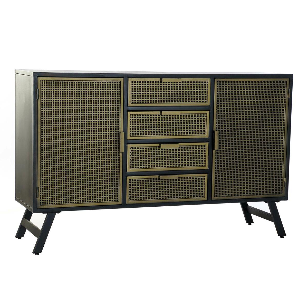 Aparador DKD Home Decor Metal (144.5 x 42 x 91.5 cm)
