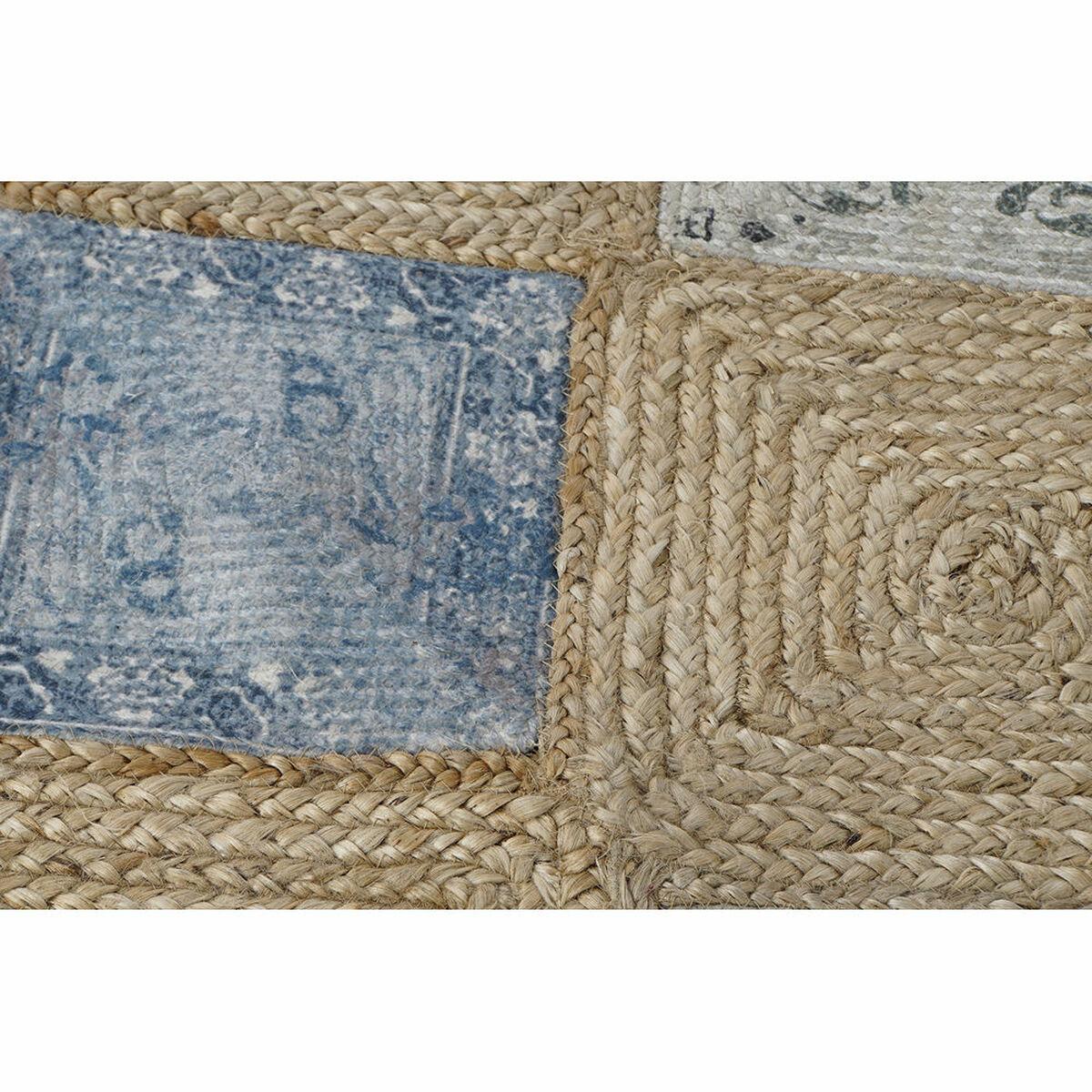 Alfombra DKD Home Decor 120 x 190 x 0,5 cm Marrón Multicolor Árabe Jute