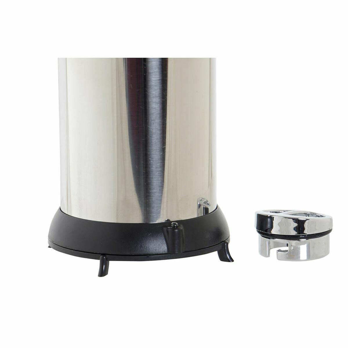 Dispensador de Jabón Automático con Sensor DKD Home Decor Negro Plateado ABS 250 ml 11,1 x 7,5 x 19 cm