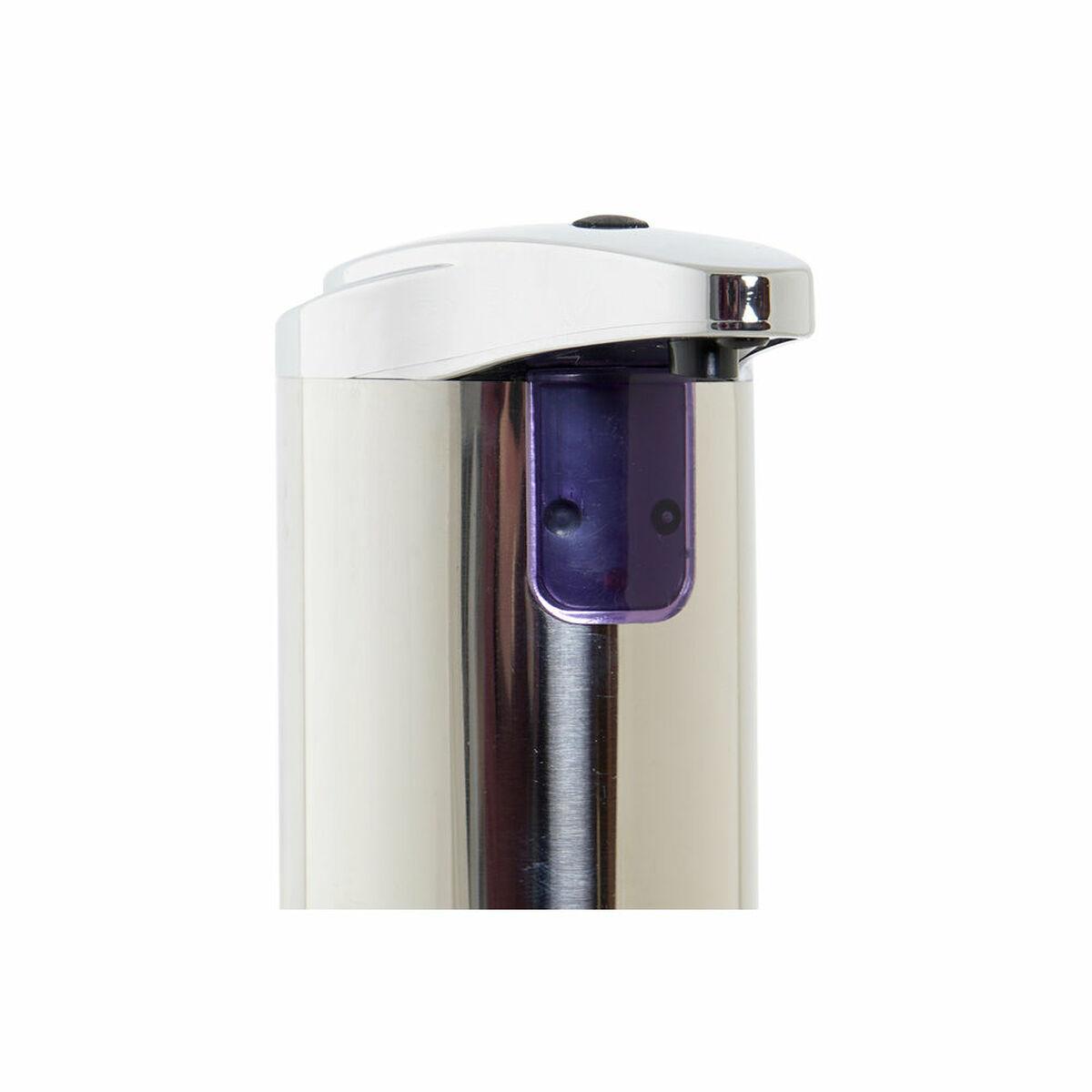Dispensador de Jabón Automático con Sensor DKD Home Decor Negro Plateado ABS 250 ml 11,1 x 7,5 x 19 cm