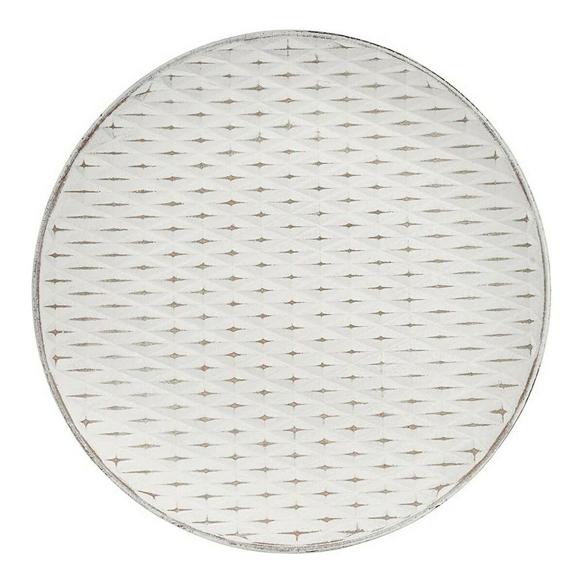 Mesa auxiliar Rombos Madera (40 x 39 x 40 cm)
