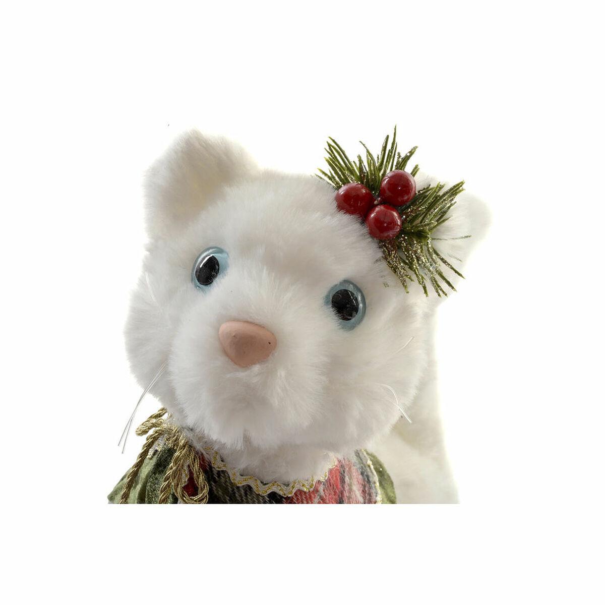 Figura Decorativa DKD Home Decor Poliéster Gatito (19 x 10 x 20 cm)
