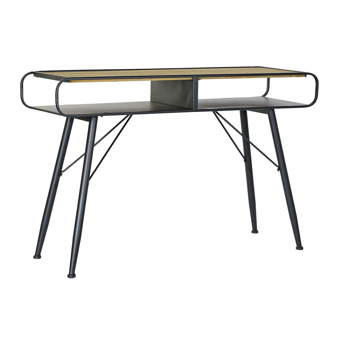 Recibidor DKD Home Decor Negro Marrón claro 120 x 38 x 78 cm