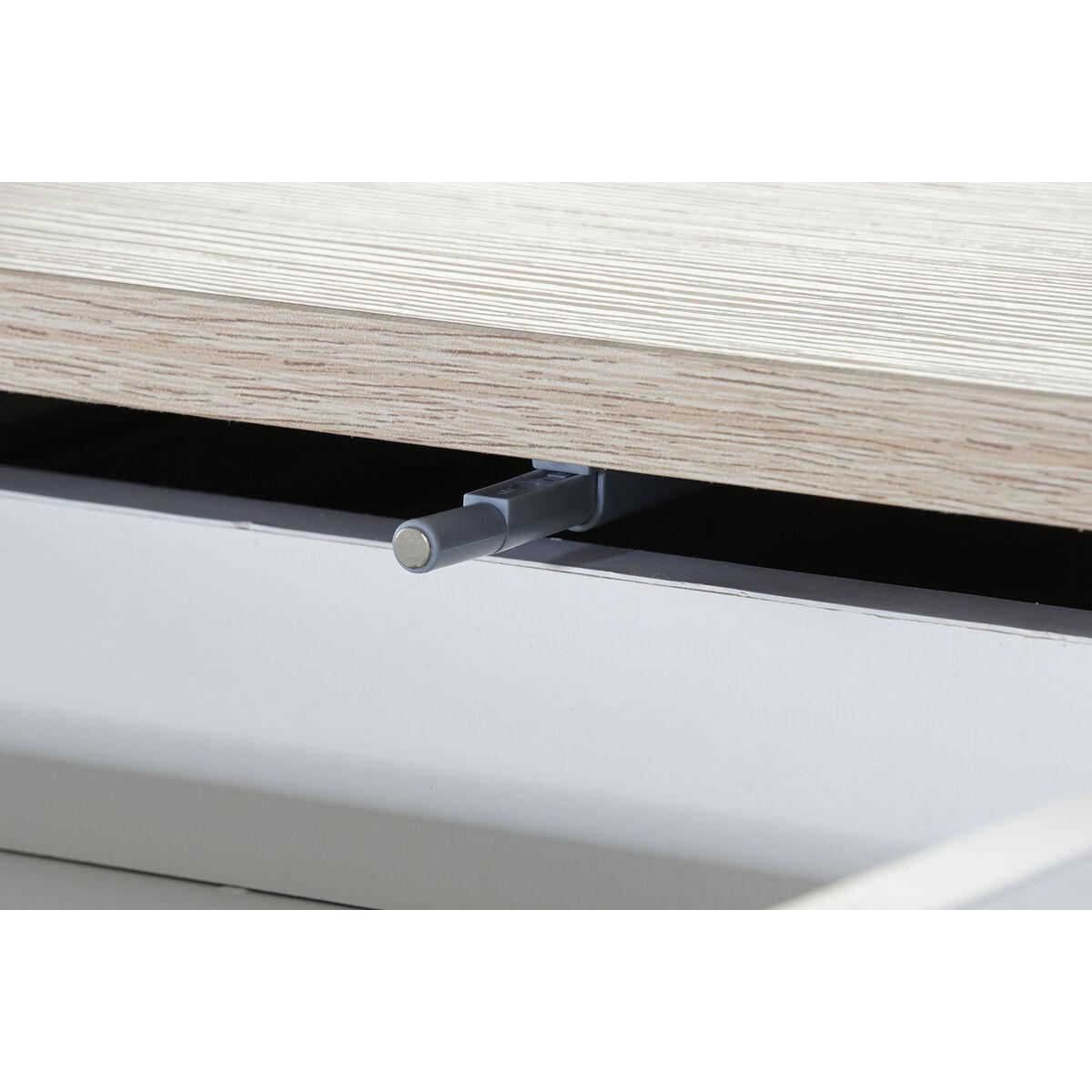 Escritorio DKD Home Decor 8424001808632 Blanco Multicolor Natural Metal Madera MDF 120 x 60 x 74,5 cm