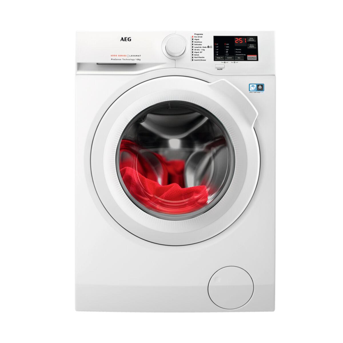 Lavadora Aeg L6FBI827  8 kg 1200 rpm